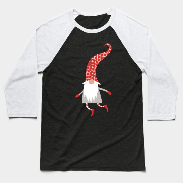 Christmas Nisse 2 Baseball T-Shirt by JunkyDotCom